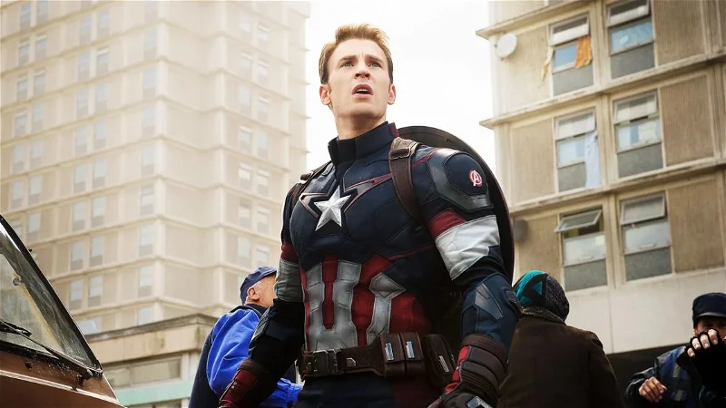 Chris Evans as Captain America