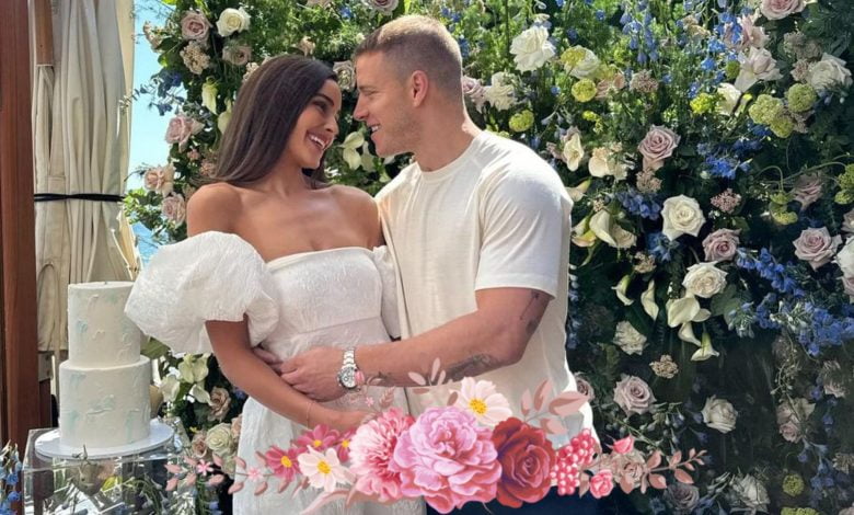 Olivia Culpo and Christian McCaffrey | Bridal Shower