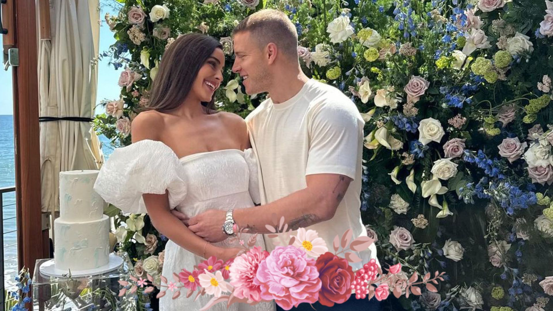 Olivia Culpo and Christian McCaffrey | Bridal Shower