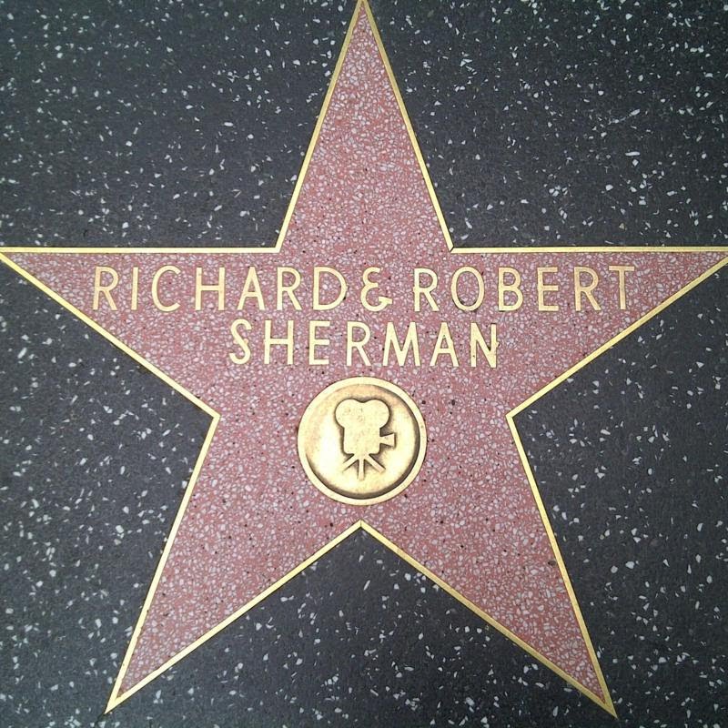 Richard and Robert Sherman: star on the Hollywood Walk of Fame