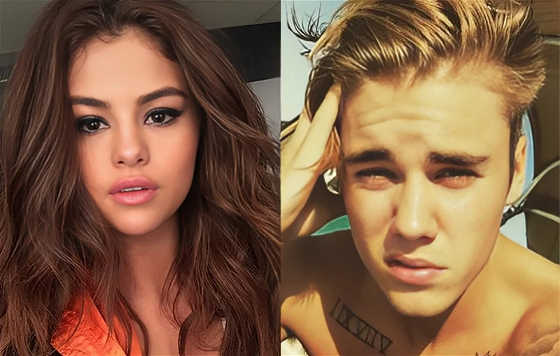 Selena Gomez and Justin Bieber