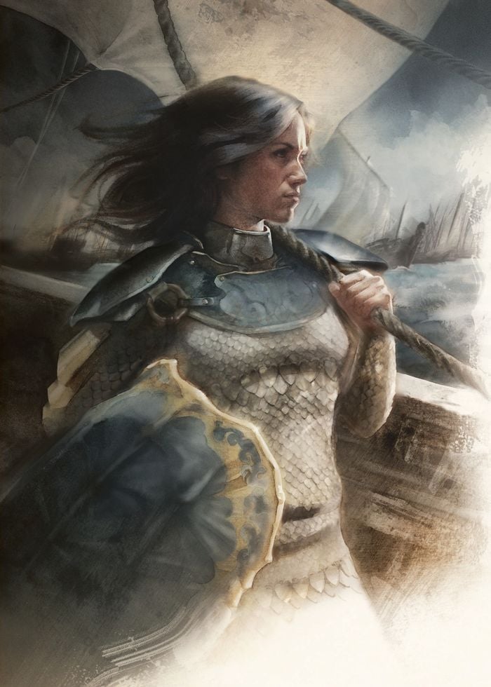 Princess Nymeria, by JK Drummond, for The World of Ice & Fire