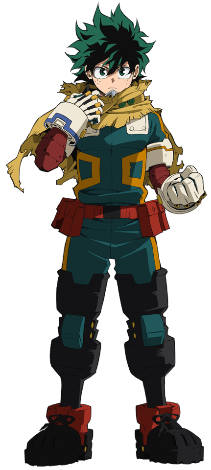 Izuku Midoriya or Deku from My Hero Academia 