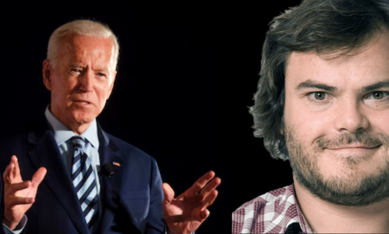 Jack Black is trying to save Joe Biden