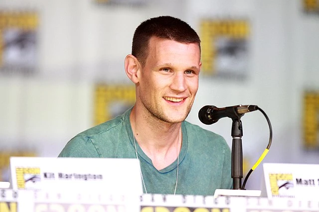 Matt Smith speaking at the 2013 San Diego Comic Con International, for Entertainment Weekly’s “Brave New Warriors” panel | Wikimedia/Gage Skidmore