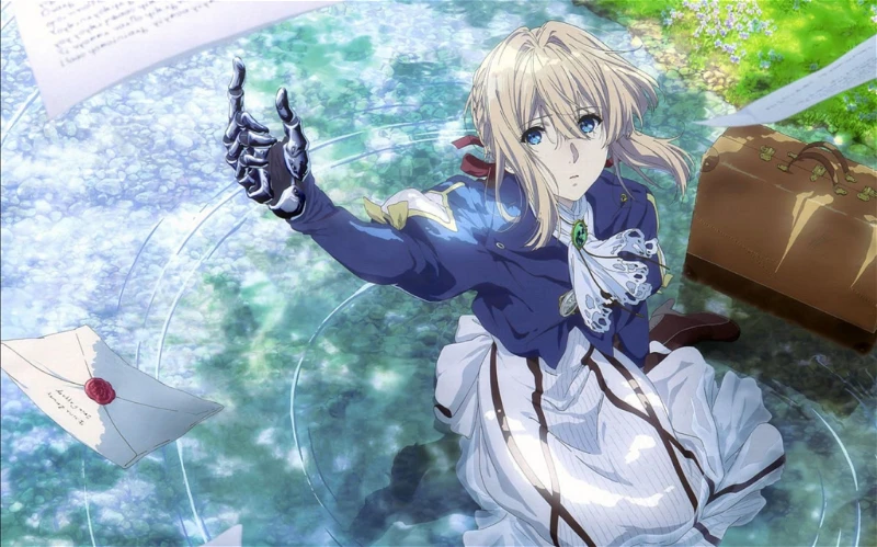 Violet Evergarden (Credits: Kyoto Animation)