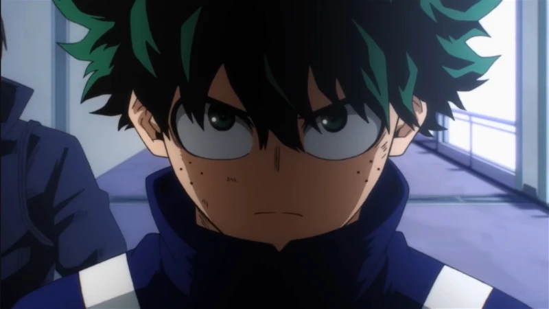 My Hero Academia, Izuku Midoriya (Credit: Bones)