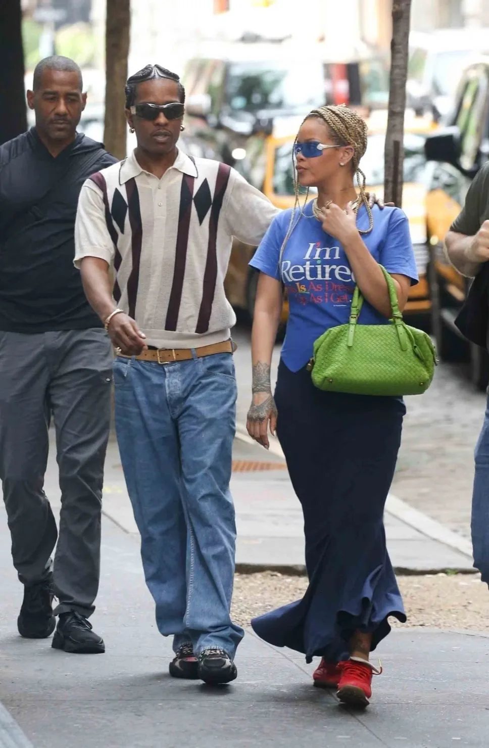 Rihanna with A $ AP Rocky