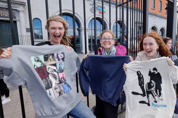 Fans from Dublin are excited to meet Taylor Swift