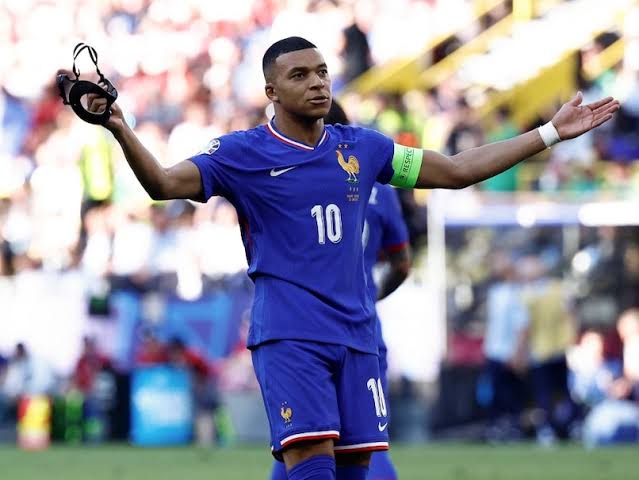 Mbappe for France National Team in Euro 2024