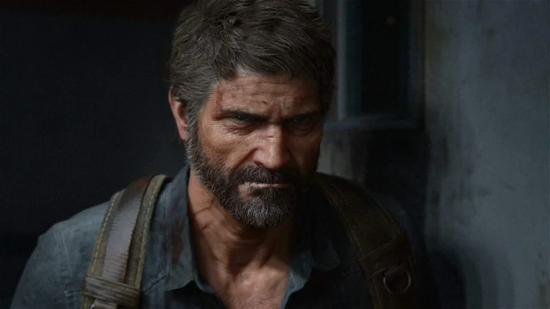 Joel in The Last of Us game