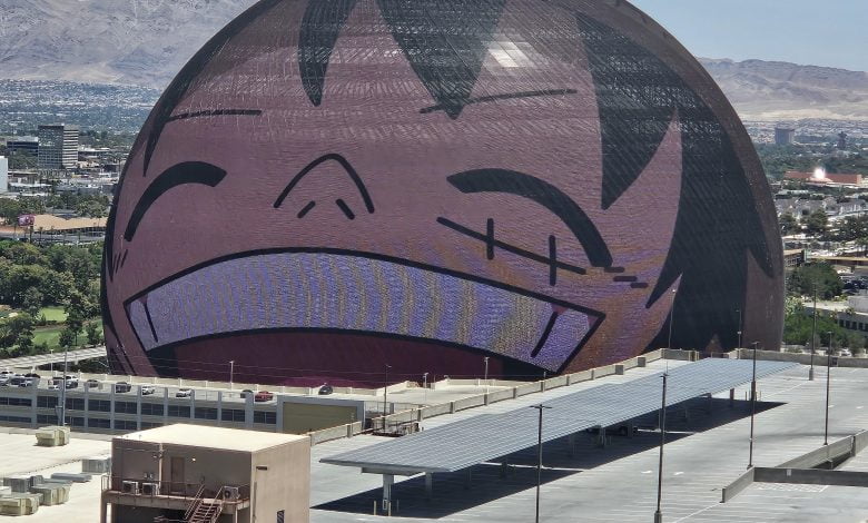 One Piece Takes Over Las Vegas Sphere: Celebrating 25 Years of Adventure and Impact.