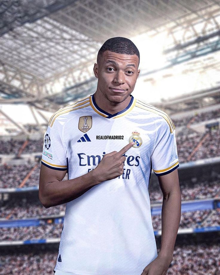 Edit of Mbappé I'm Real Madrid Jersey