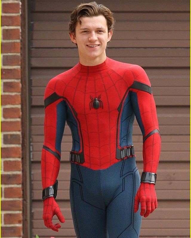 Tom Holland as Spiderman 