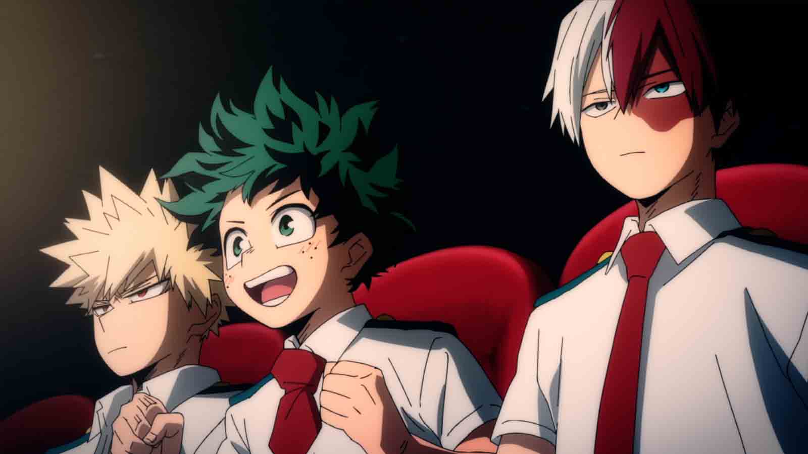 My Hero Academia characters 