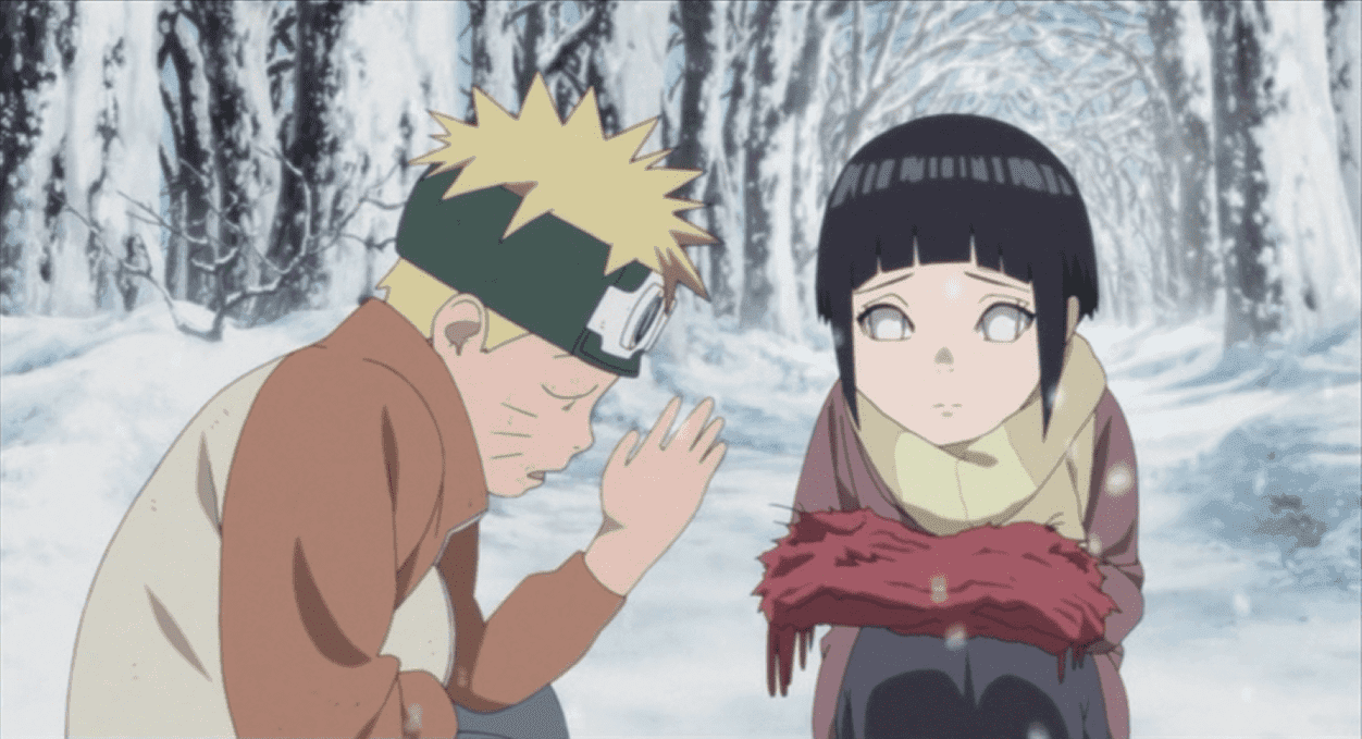 Young Naruto and Hinata