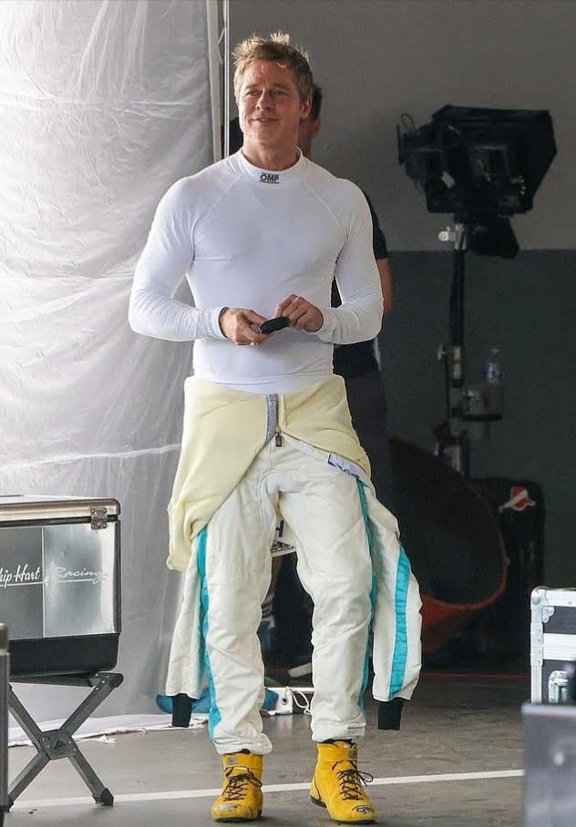 Brad Pitt in F1 Racing Suit