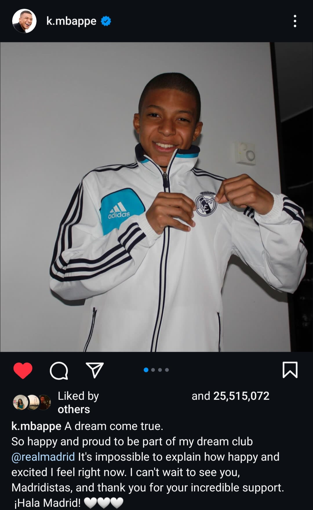 Mbappe | Source : Instagram