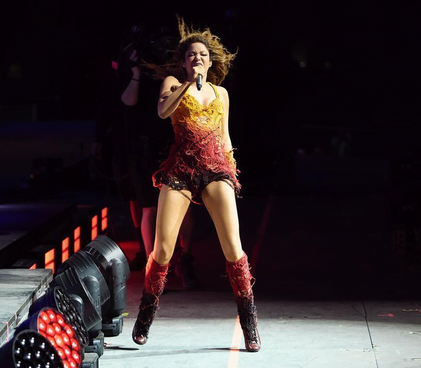 Shakira performing in Coachella for Copa America Musical Event | Source: Instagram 