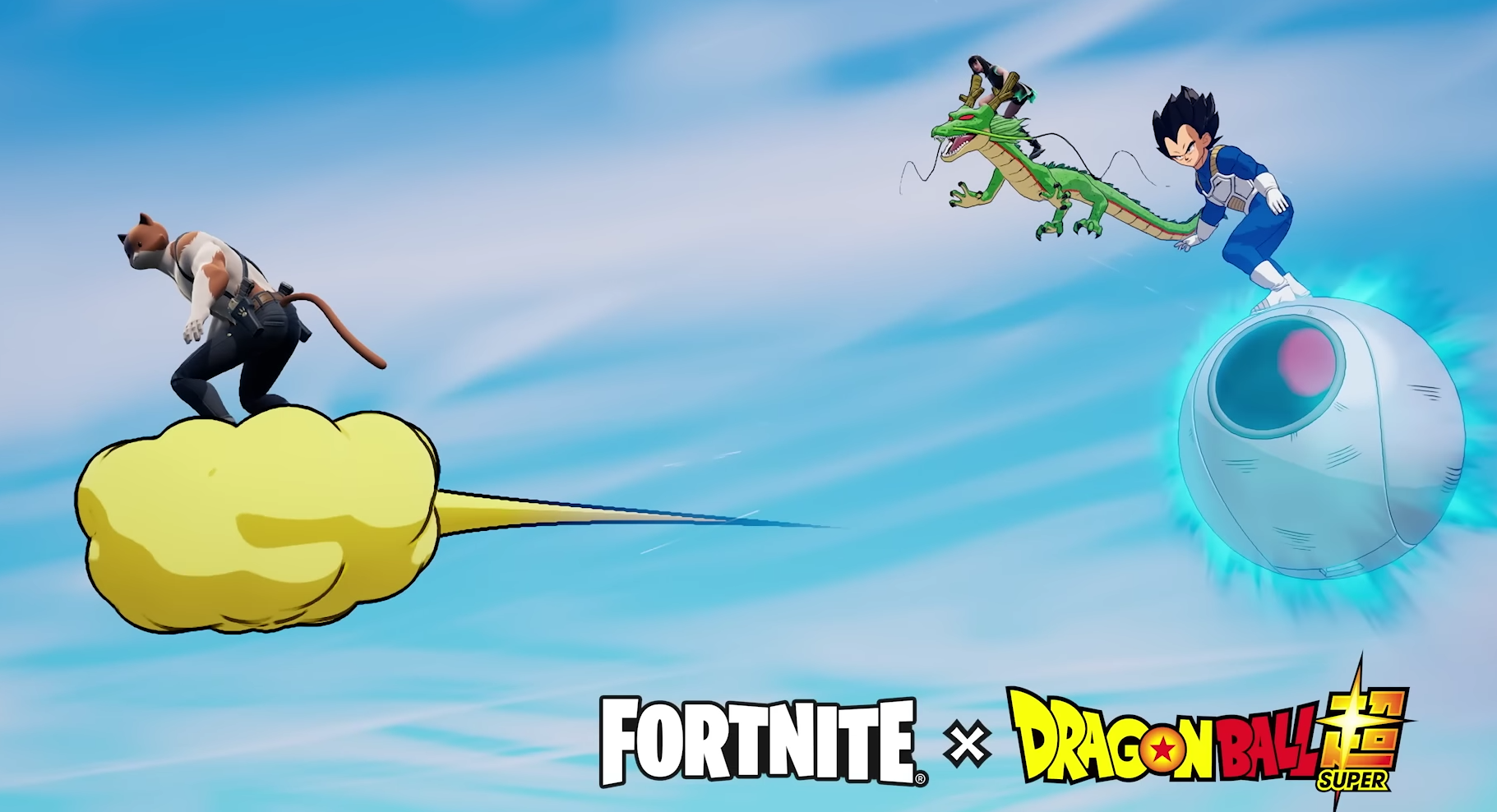 Dragon Ball Z collaboration in Fortnite featuring Veganta | Source: Fortnite (YouTube)