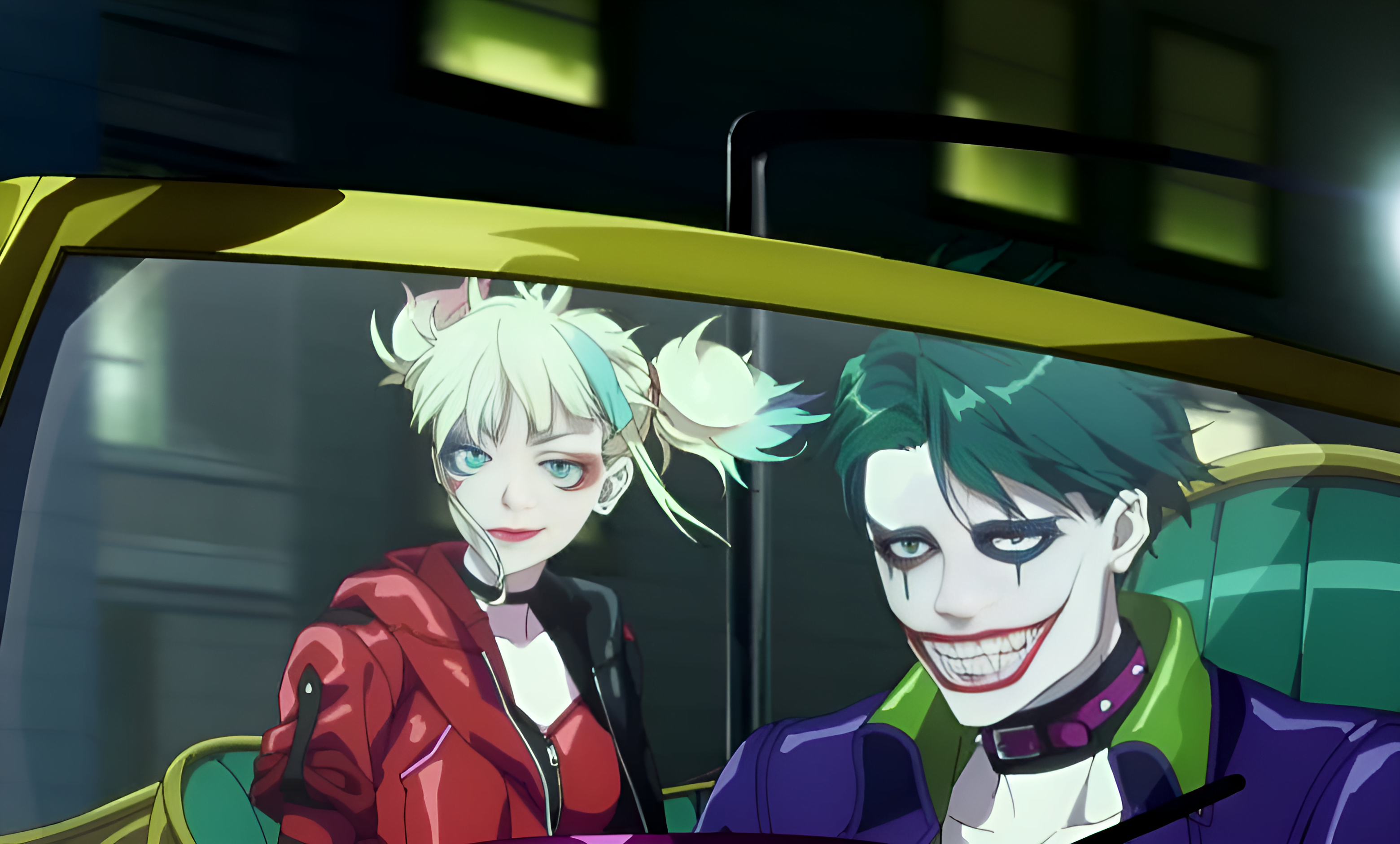 Epic Clash: Isekai Heroes Confront Joker's Chaos in Gotham