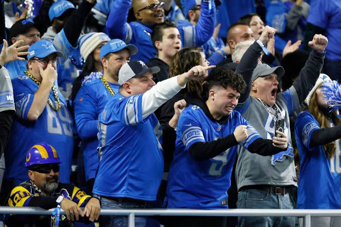 Fans of The Detroit Lions