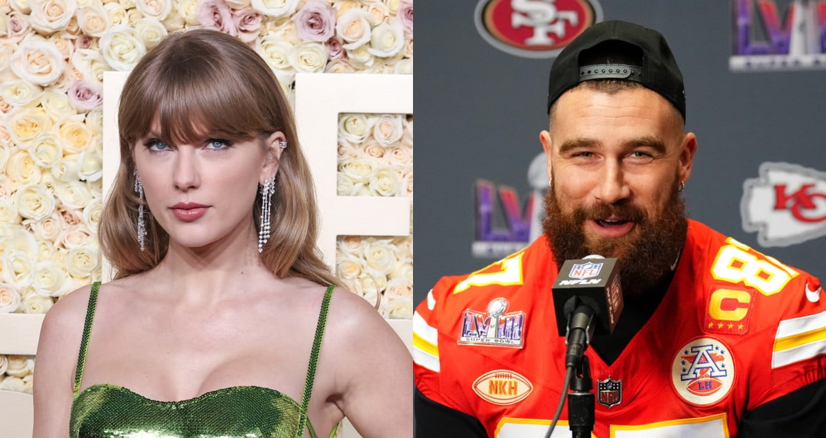 Taylor Swift and Travis Kelce