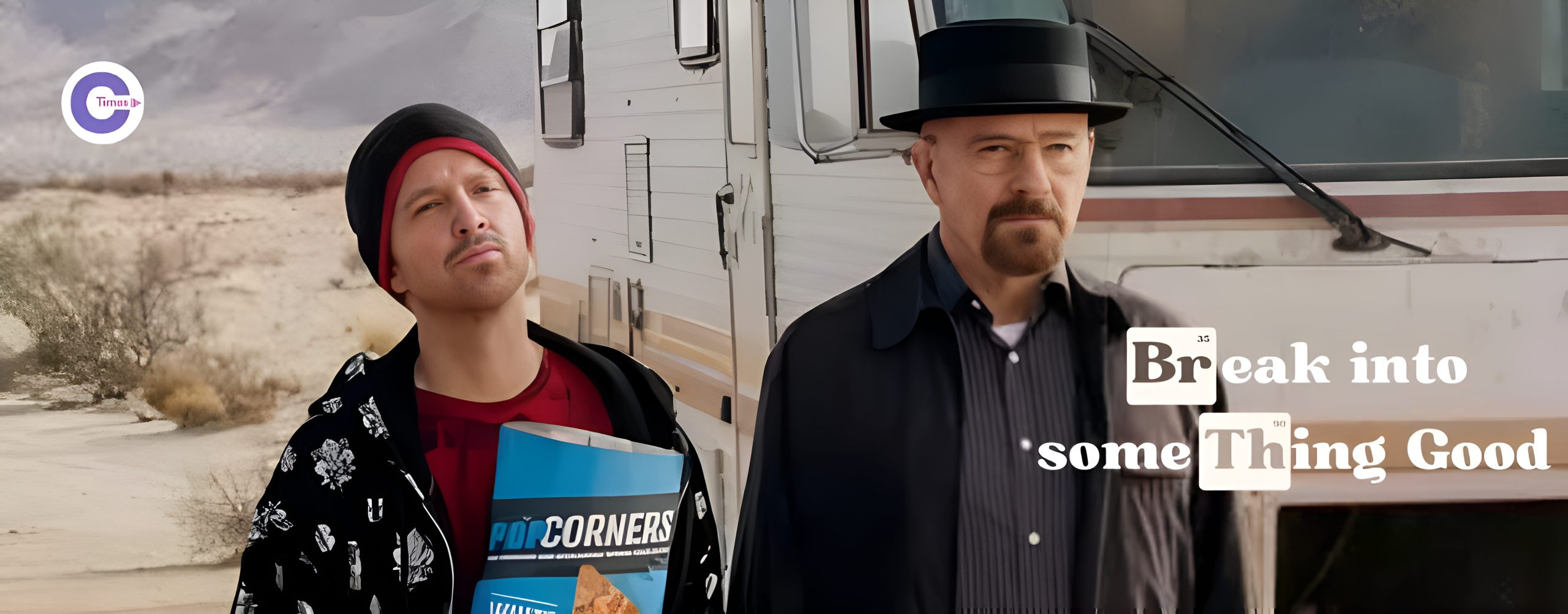 Bryan Cranston and Aaron Paul revive their iconic Breaking Bad roles in a nostalgic PopCorners Super Bowl ad.