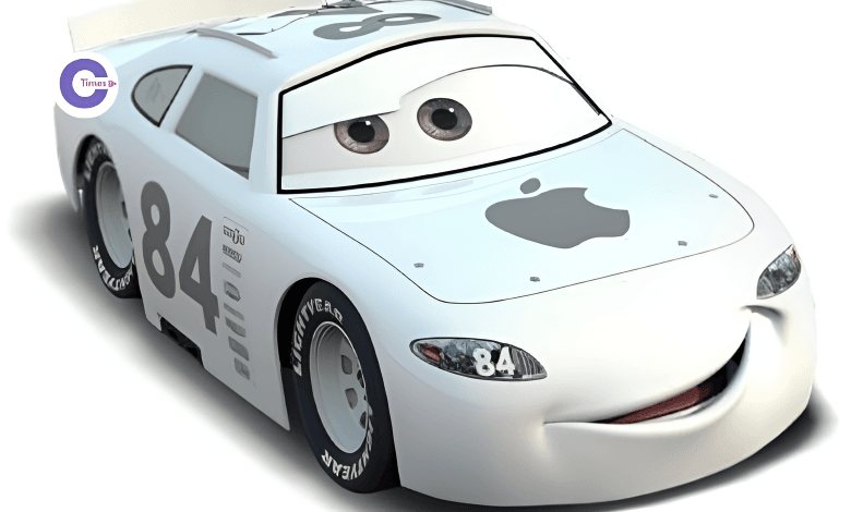 Spot the Hidden Apple Easter Egg: A Subtle Nod to Tech in Pixar's 'Cars.'