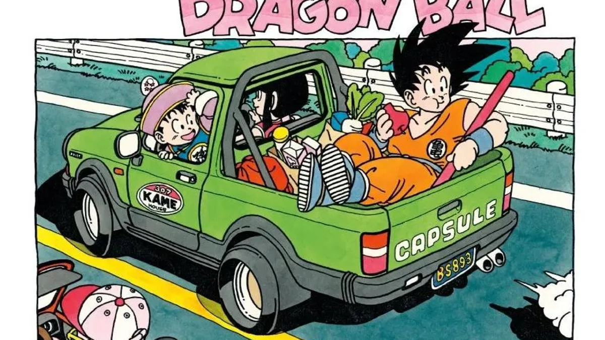 Akira Toriyama’s Dragon Ball Z illustration