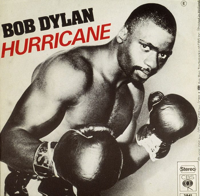 Bob Dylan's fourth most successful single "Hurricane"