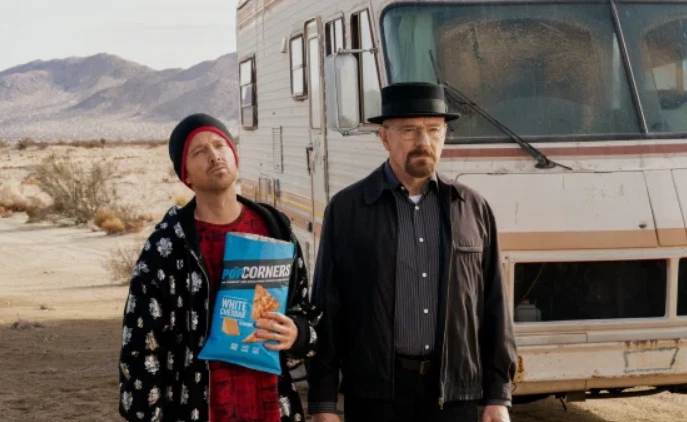 Bryan Cranston and Aaron Paul in Super Bowl Commercial 