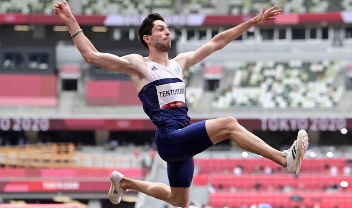 Miltiadis Tentoglou in Paris Olympics