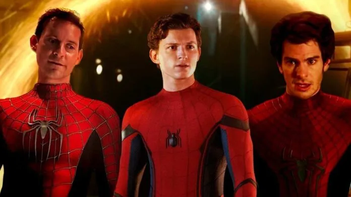 All three Spider Men