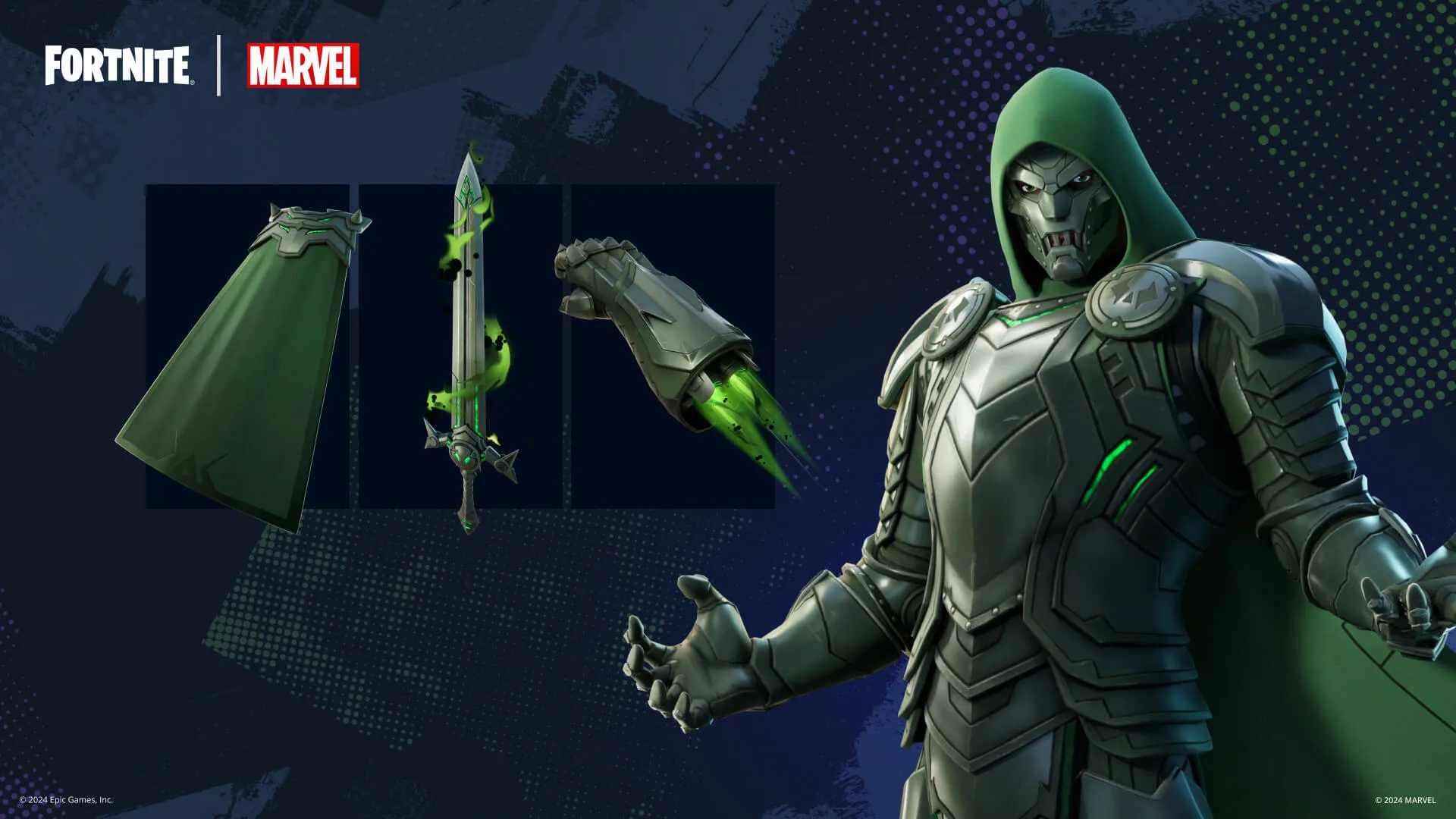 Doctor Doom from Fortnite × Marvel