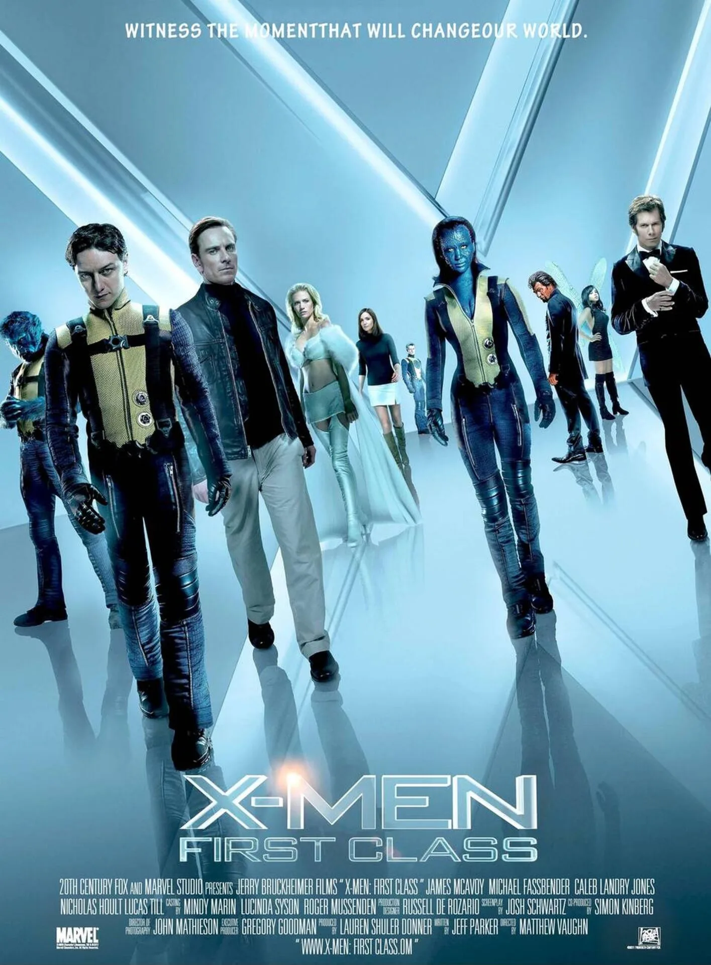 X Men: First Class Movie Poster 