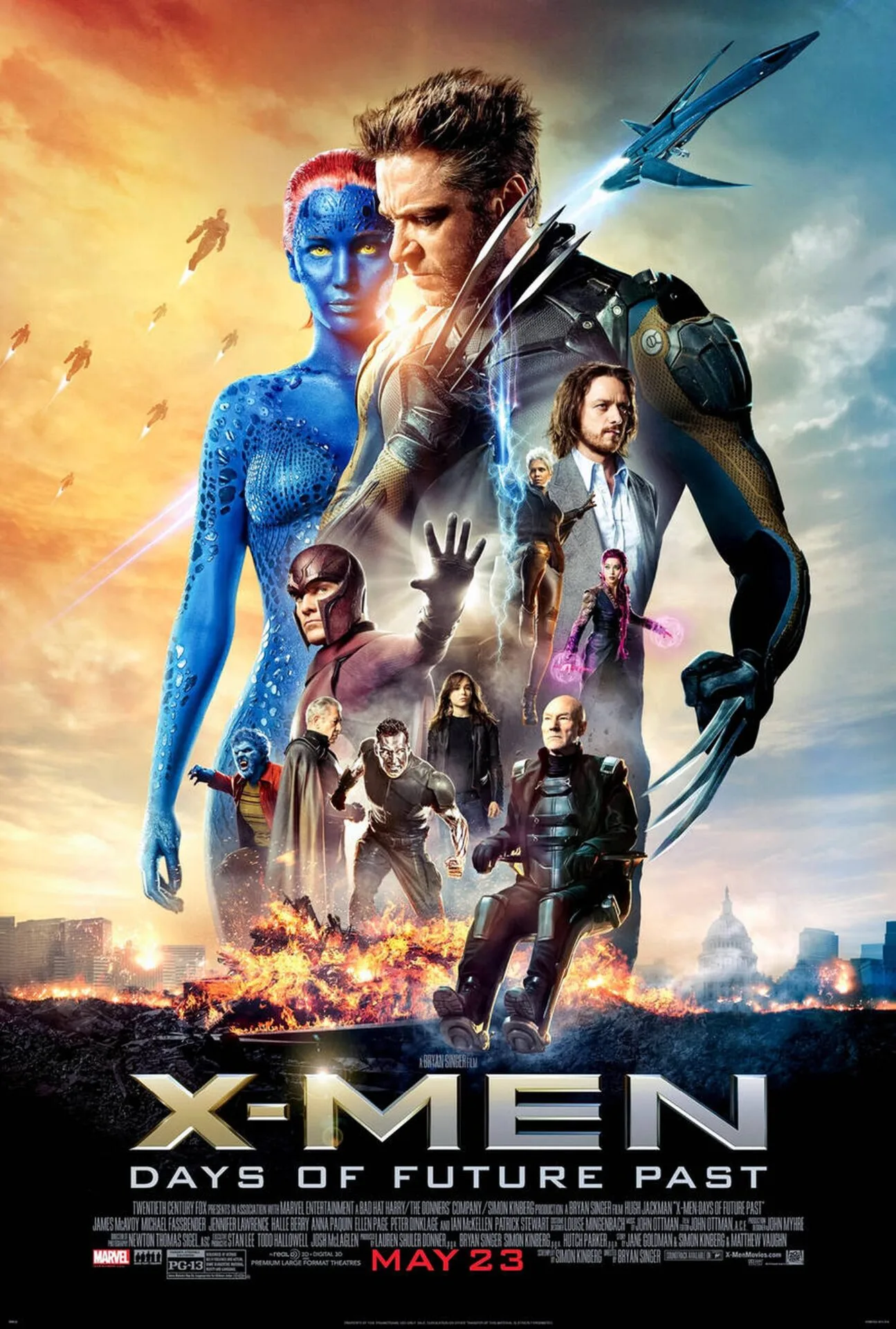 X-Men: Days of Future Past Movie Poster 