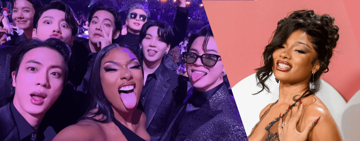 Megan and BTS Team Up