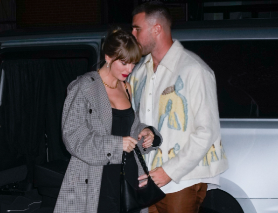 Taylor Swift and Travis Kelce's PDA