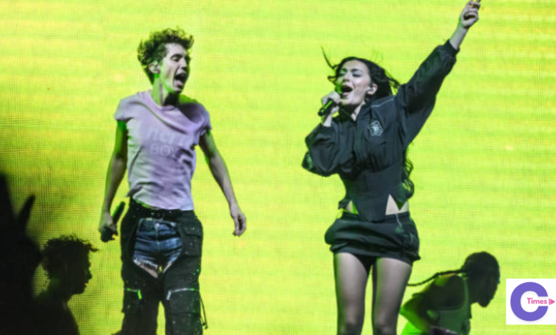 Charli XCX brings Troye Sivan as guest singer