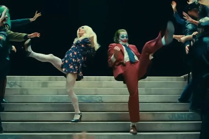 Joker and Harley Quinn played by Gaga and Phoenix 