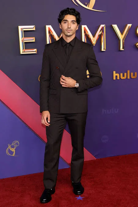 Taylor Perez at the Emmy 2024 red carpet