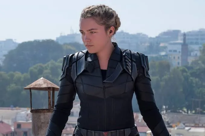 Yelena Belova played by Florence Pugh 