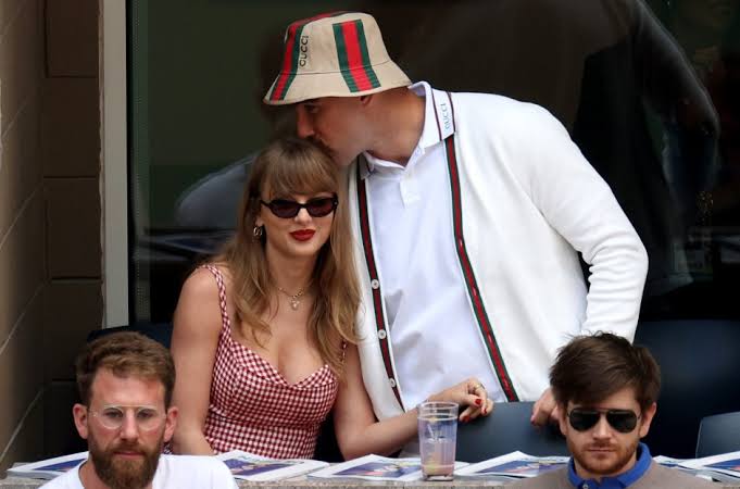 Taylor Swift and Travis Kelce at the US Open Tournament 