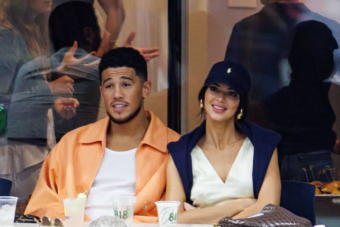 Kendall Jenner and Devin Booker 