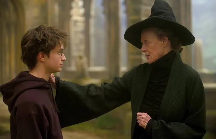 Maggie Smith as Professor McGonagall 