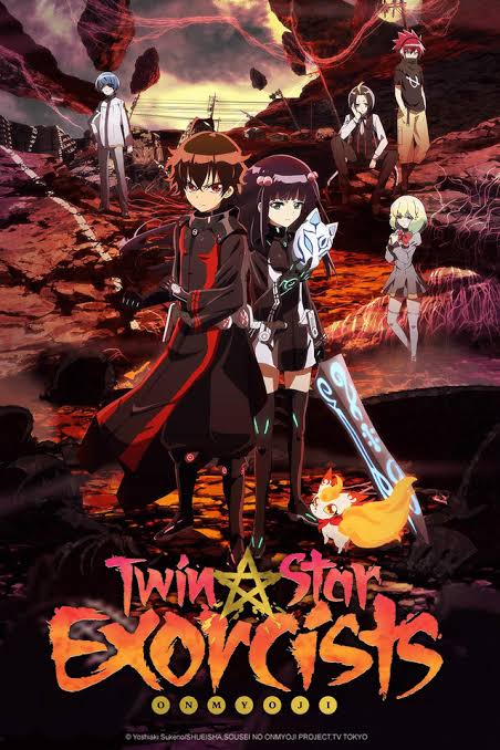 Twin Star Exorcists' official Poster