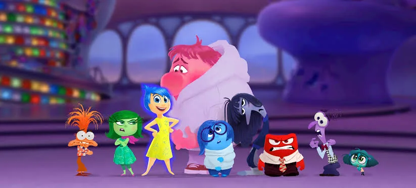 All emotions shown in Inside Out 2