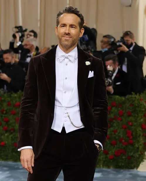 Ryan Reynolds at the Met Gala Red Carpet 