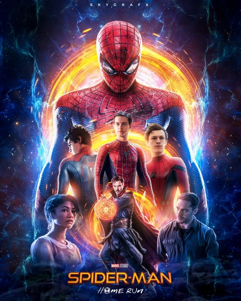 Spider-Man: Home Run Fan poster 